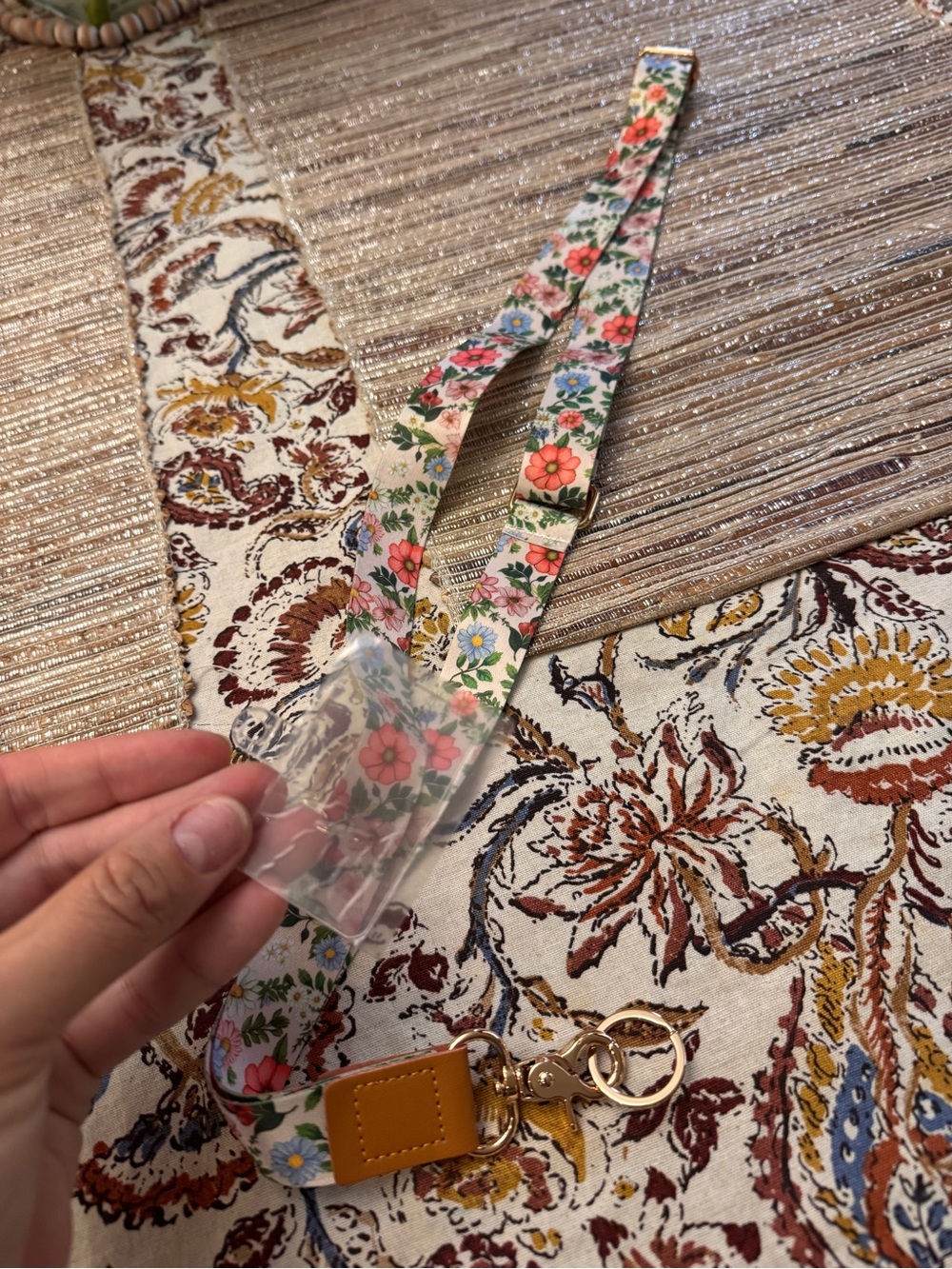 Floral Lanyard